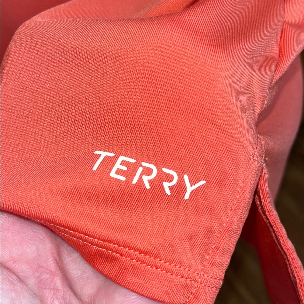 Terry Bicycles sleeveless tech shirt tank top tee Size L coral bicycle graphic - Picture 5 of 7